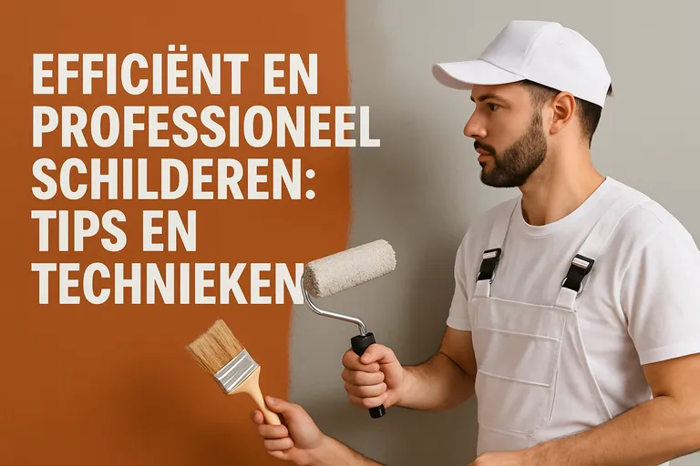 Efficiënt en professioneel schilderen: tips en technieken